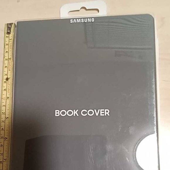 Samsung Electronics Tab A7 Bookcover - Grey (EF-BT500PJEGUJ) - Picture 7 of 9